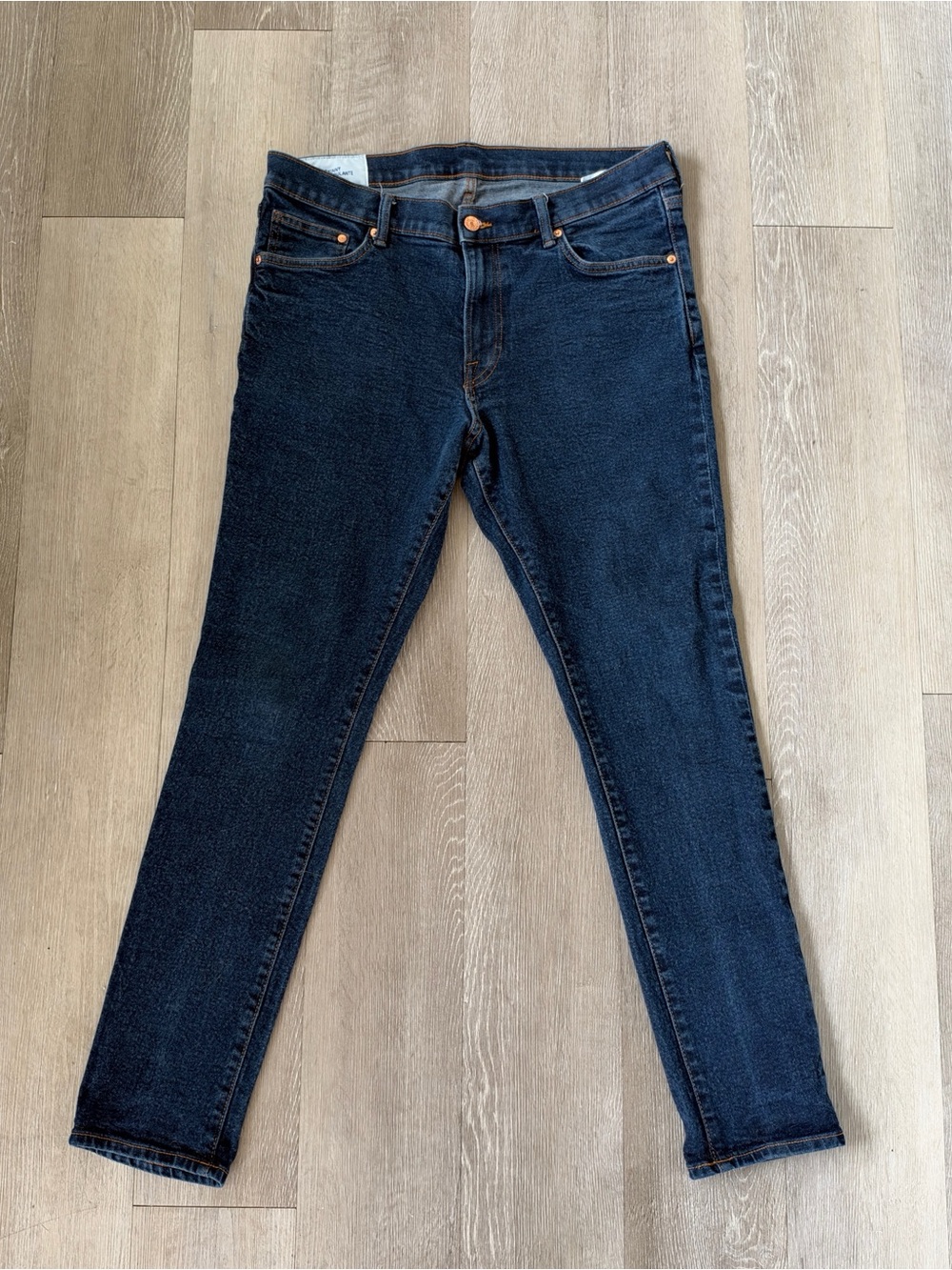 H&M Women's Dark Blue Skinny Jeans
